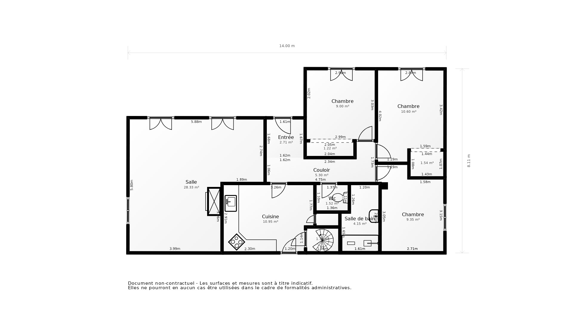 Vente Maison BESSIERES - 4 pièces - 100 m² - (31660)