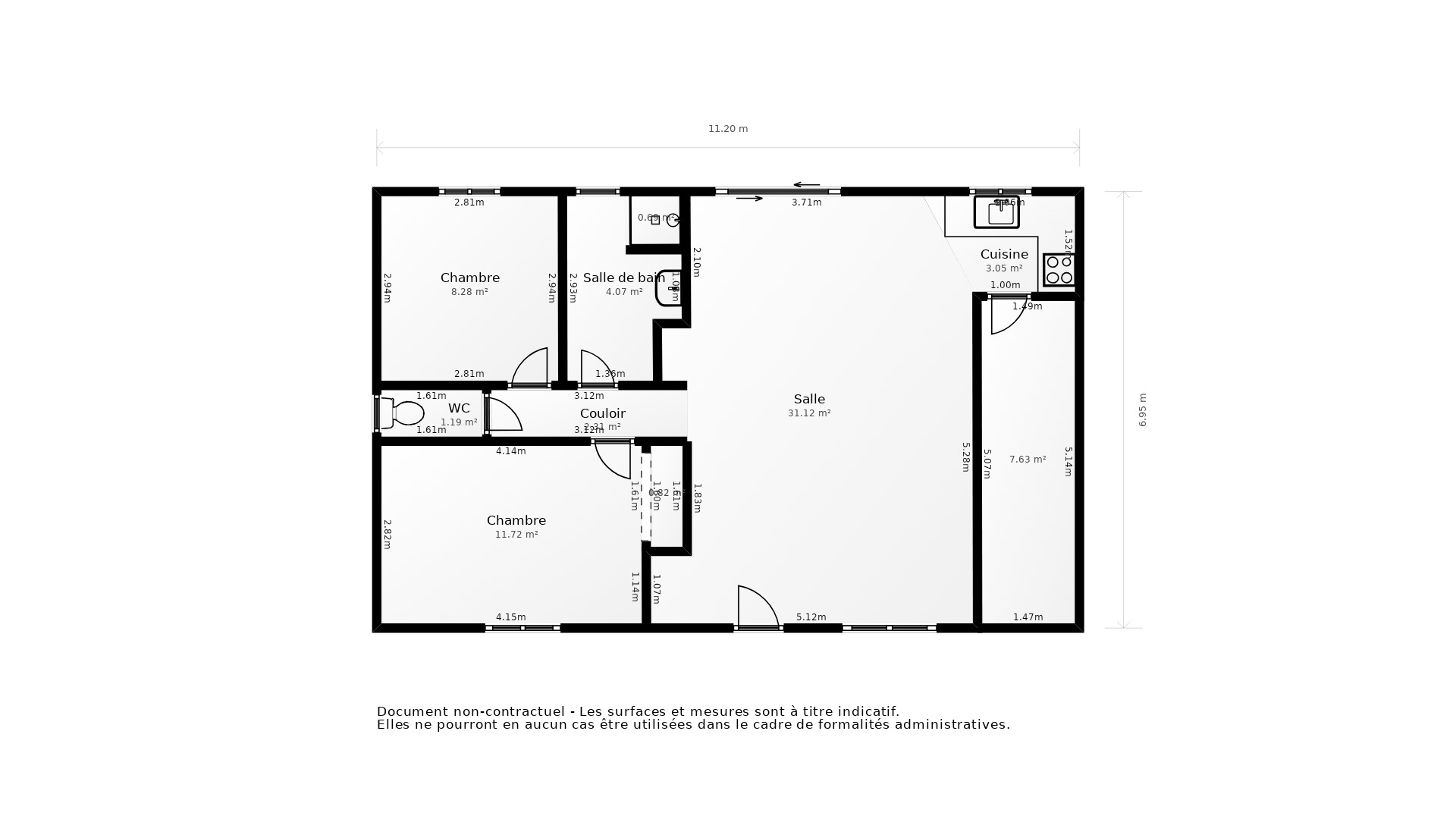 Vente Maison DONZENAC - 3 pièces - 77 m² - (19270)
