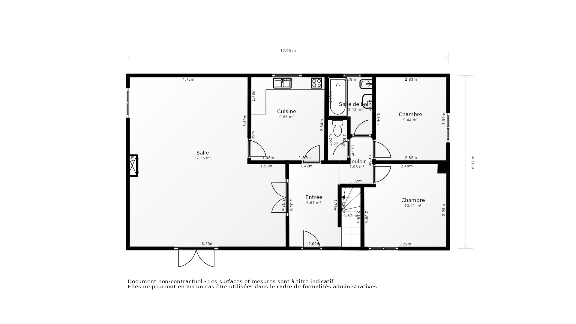 Vente Maison LANDELEAU - 5 pièces - 123 m² - (29530)