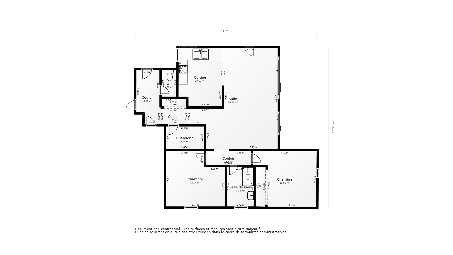 Vente Maison PERIGUEUX - 3 pièces - 85 m² - (24000)