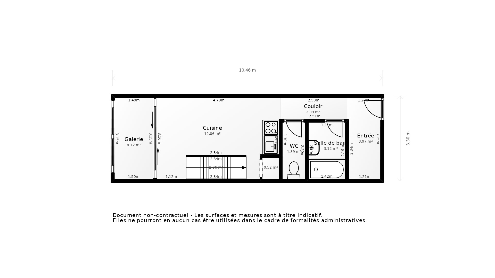 Vente Appartement MEZE - 2 pièces - 34 m² - (34140)