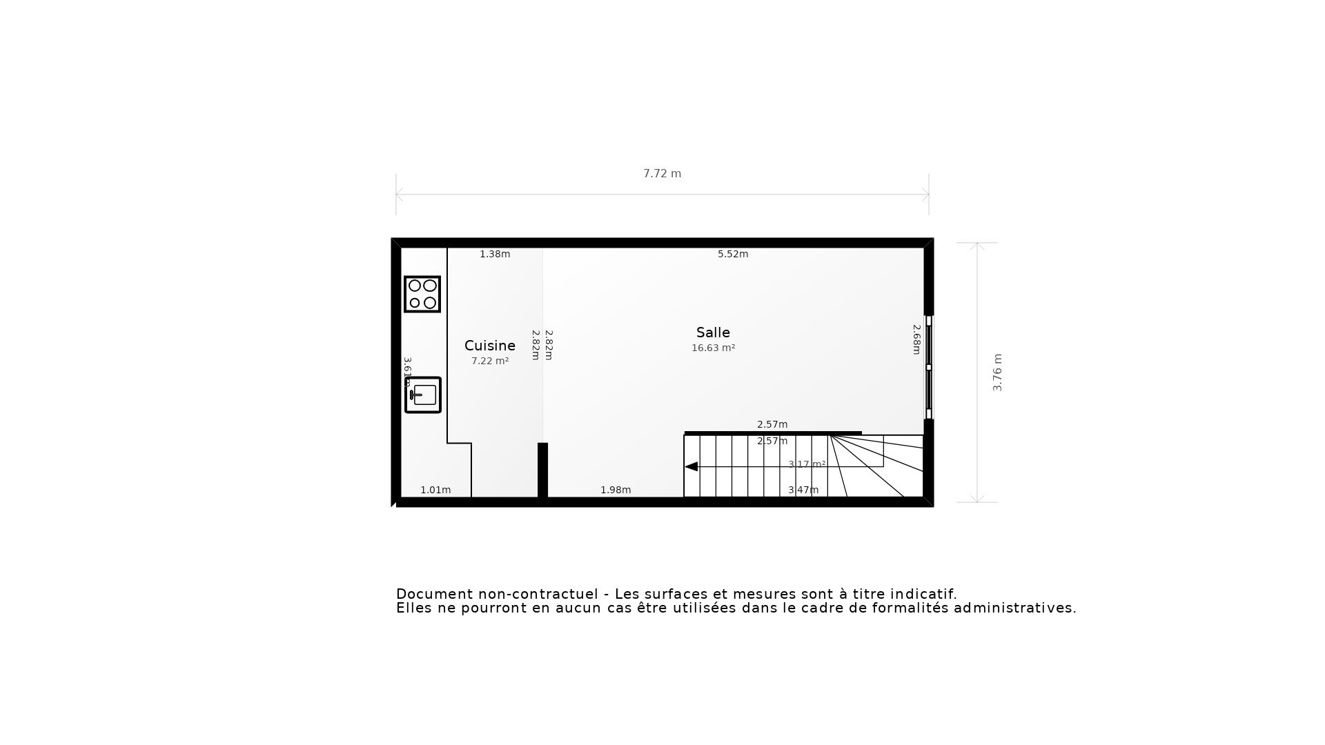 Vente Maison LOUPIAN - 3 pièces - 57 m² - (34140)