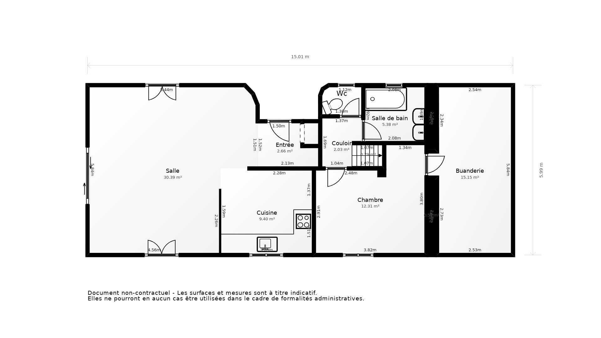 Vente Maison TOURNEFEUILLE - 4 pièces - 94 m² - (31170)