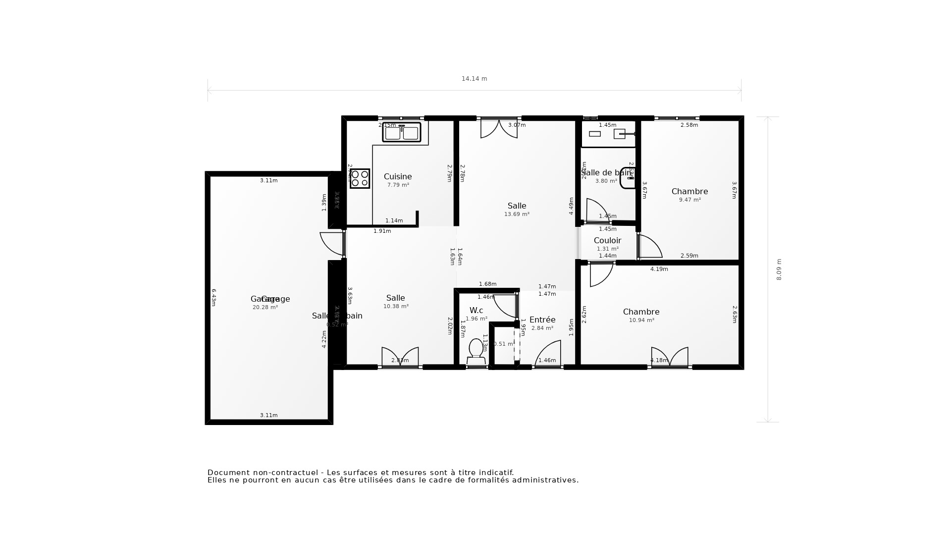 Vente Maison LE THOU - 3 pièces - 61 m² - (17290)