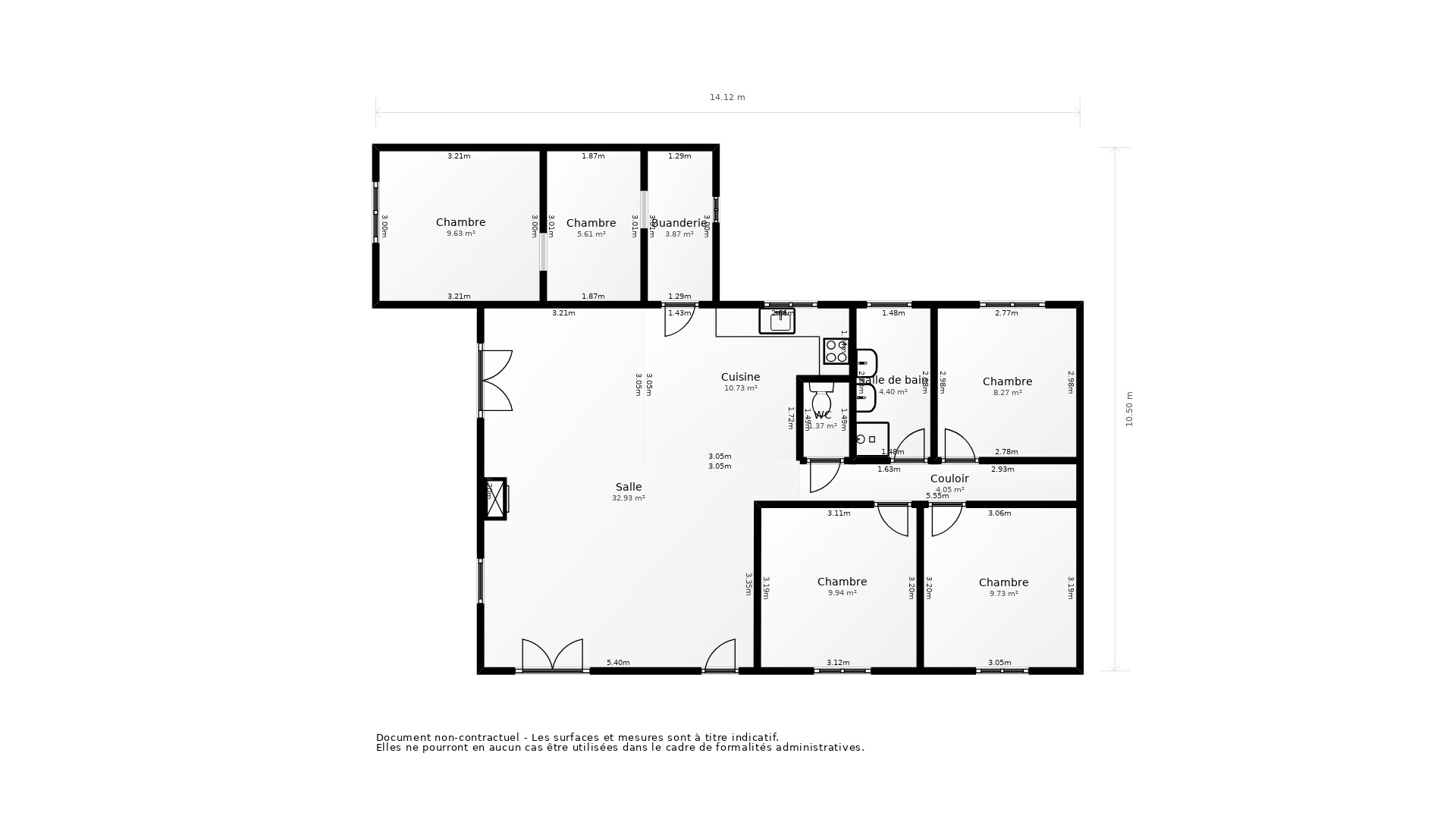 Vente Maison RIONS - 4 pièces - 90 m² - (33410)