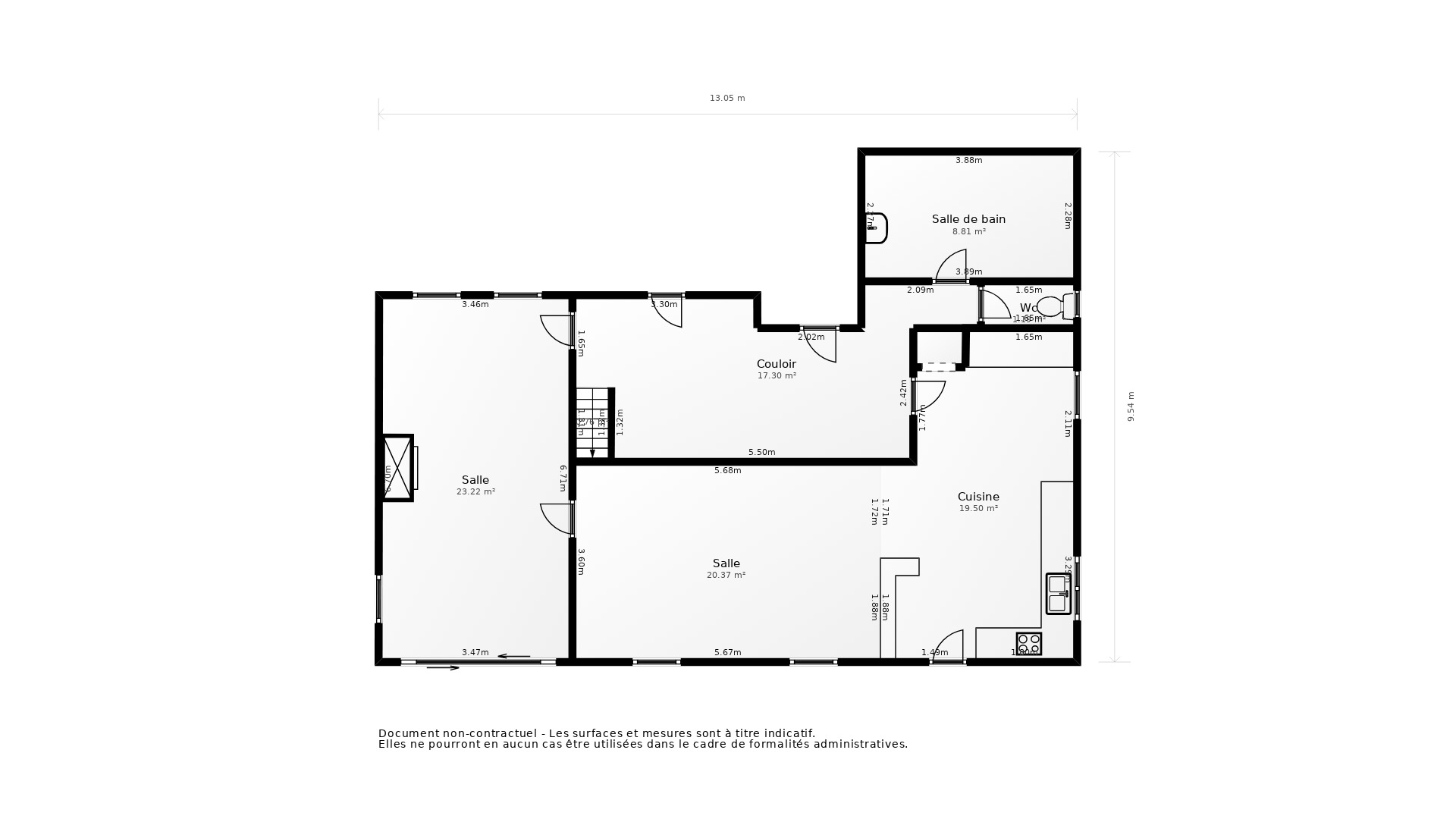 Vente Maison BEAUMONT EN VERON - 9 pièces - 173 m² - (37420)