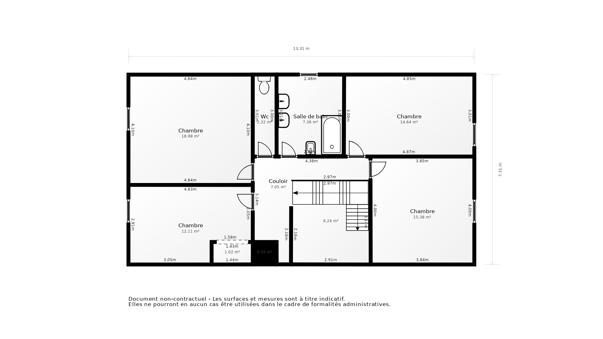 Vente Maison BEAUMONT EN VERON - 9 pièces - 173 m² - (37420)