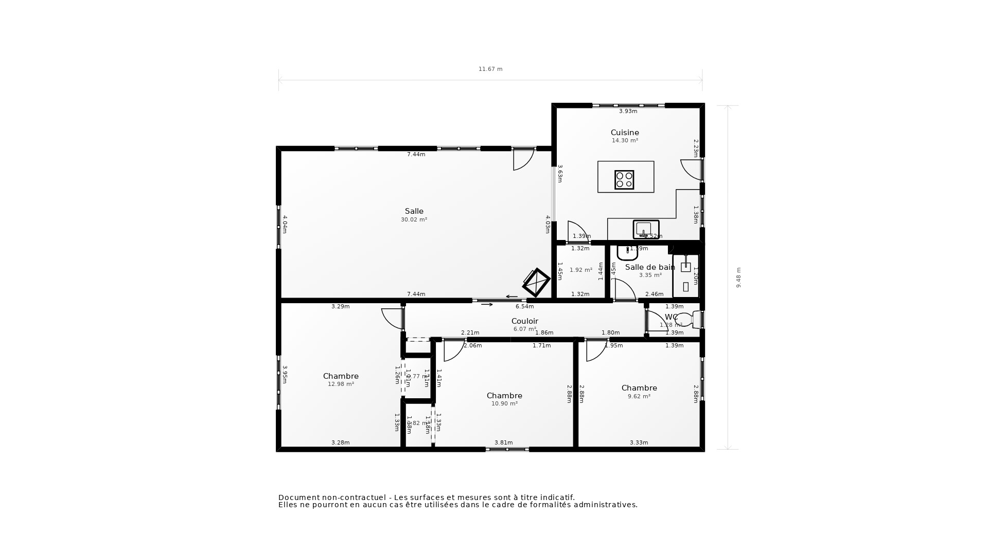 Vente Maison ST PIERRE DU MONT - 4 pièces - 94 m² - (40280)