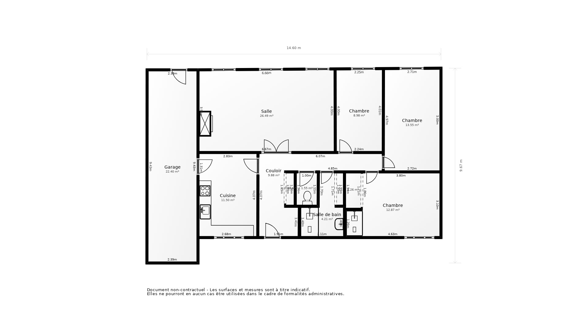 Vente Maison BLANQUEFORT - 5 pièces - 100 m² - (33290)