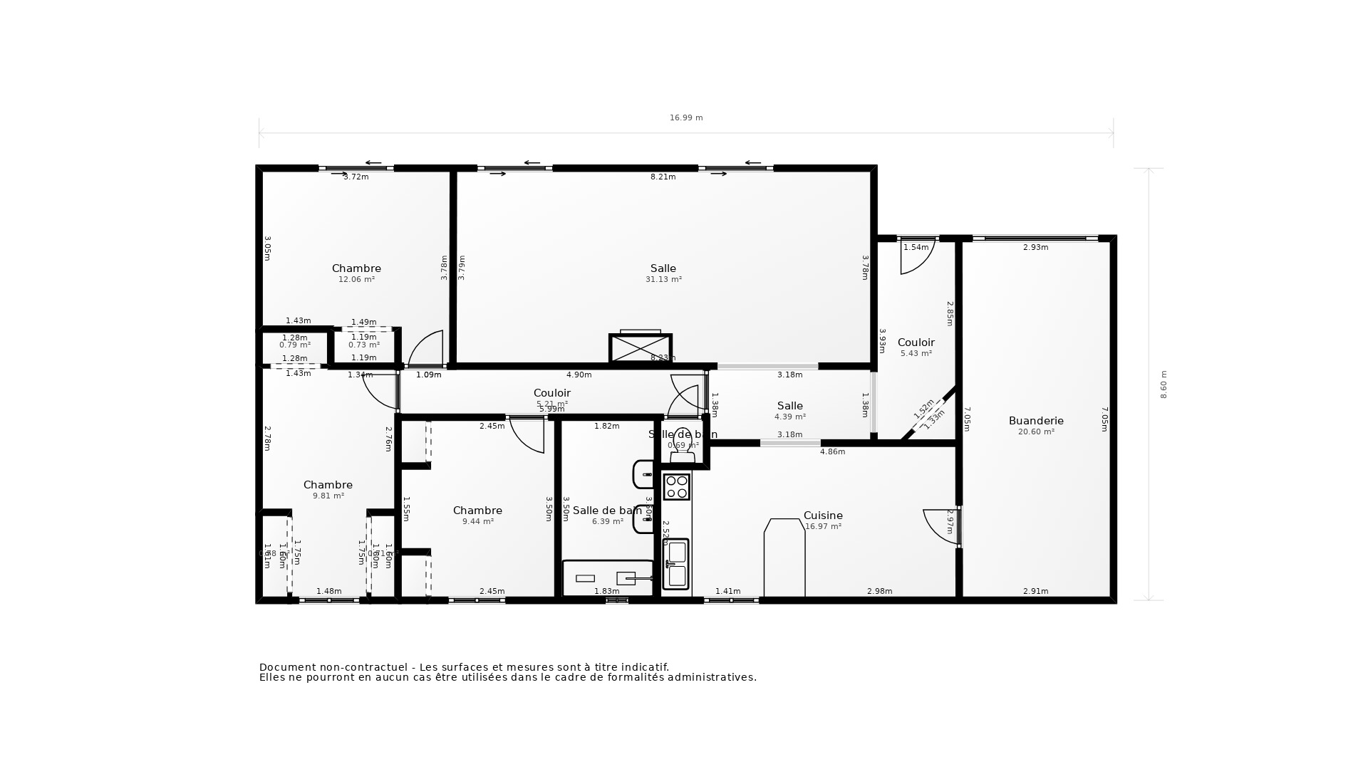 Vente Maison LABASTIDE ST PIERRE - 4 pièces - 90 m² - (82370)
