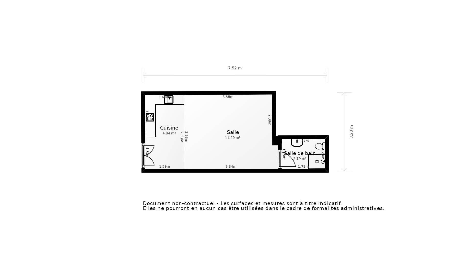 Vente Appartement ANGLET - 1 pièce - 20,8 m² - (64600)