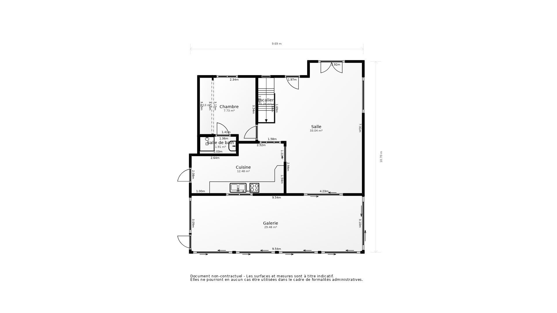 Vente Maison HENNEBONT - 6 pièces - 93 m² - (56700)