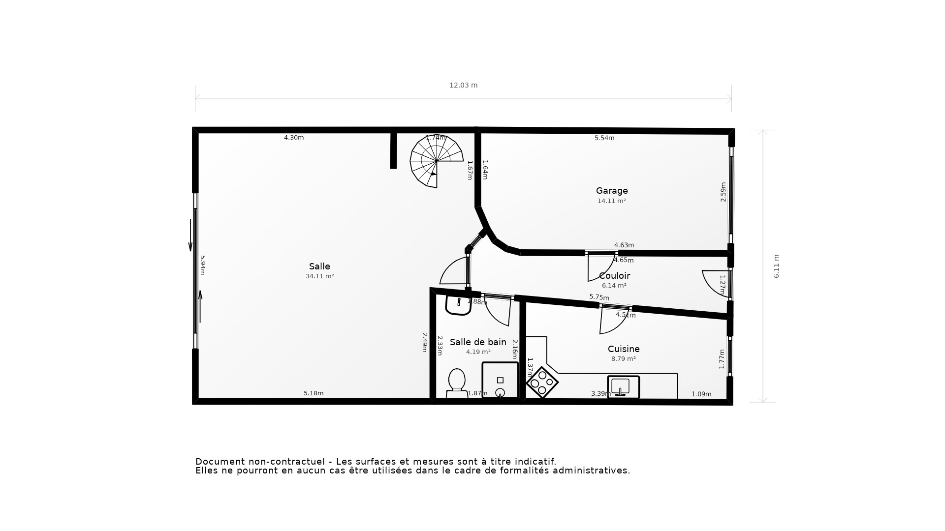 Vente Maison BEGLES - 6 pièces - 141 m² - (33130)
