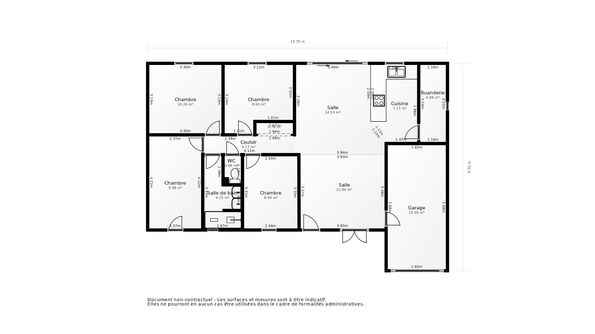 Vente Maison LA LANDE DE FRONSAC - 5 pièces - 96 m² - (33240)