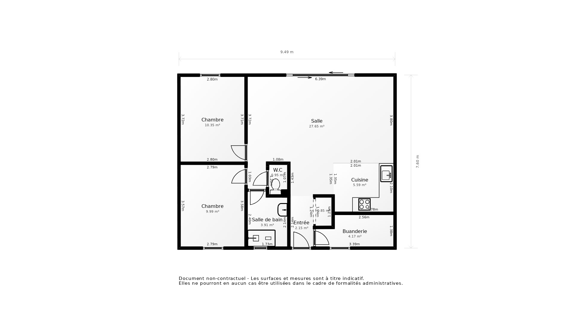 Vente Maison CORMERY - 4 pièces - 67 m² - (37320)