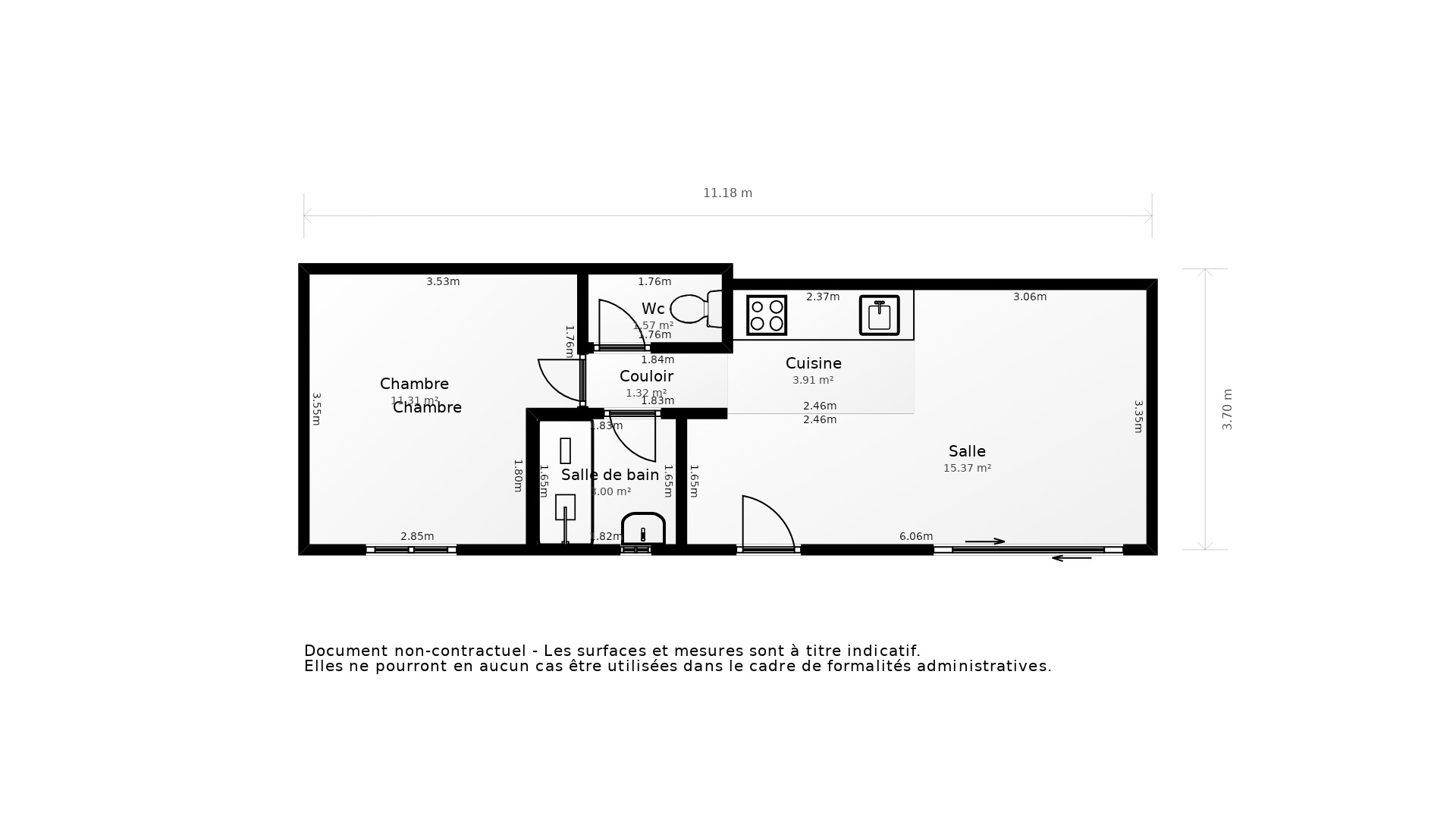 Vente Maison PUILBOREAU - 2 pièces - 36 m² - (17138)