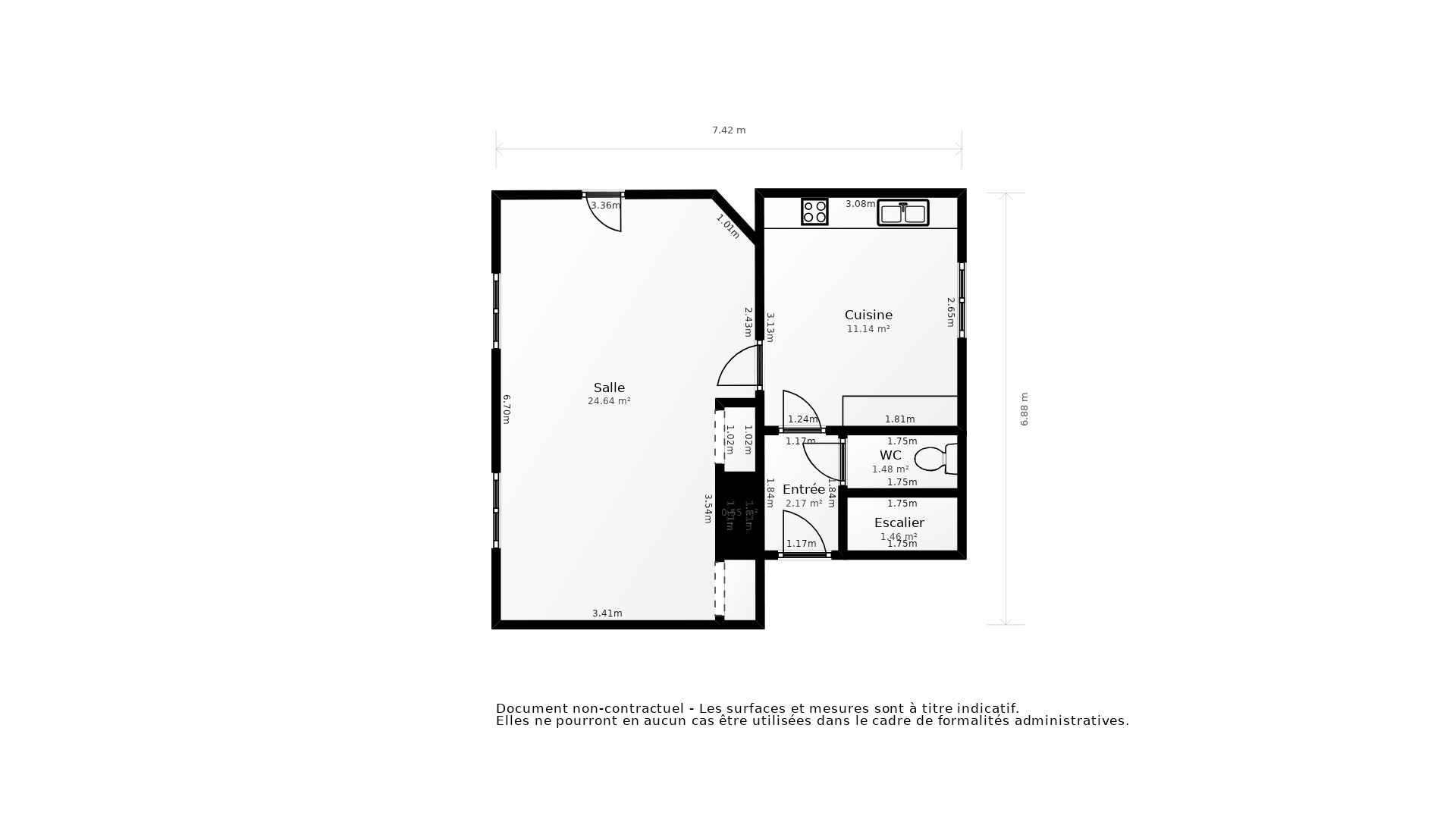 Vente Maison MANTES LA VILLE - 3 pièces - 70 m² - (78711)