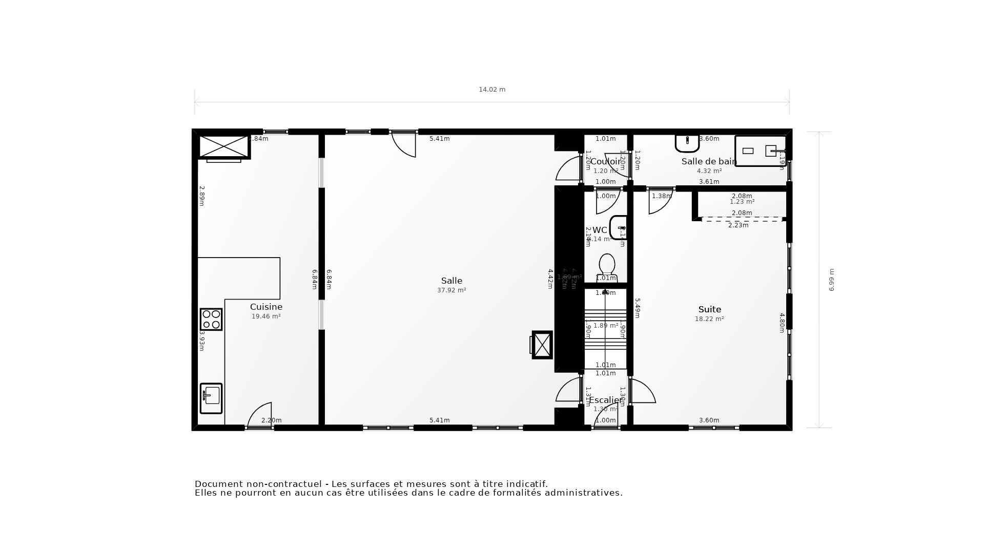 Vente Maison CHAMPAGNOLLES - 6 pièces - 200 m² - (17240)