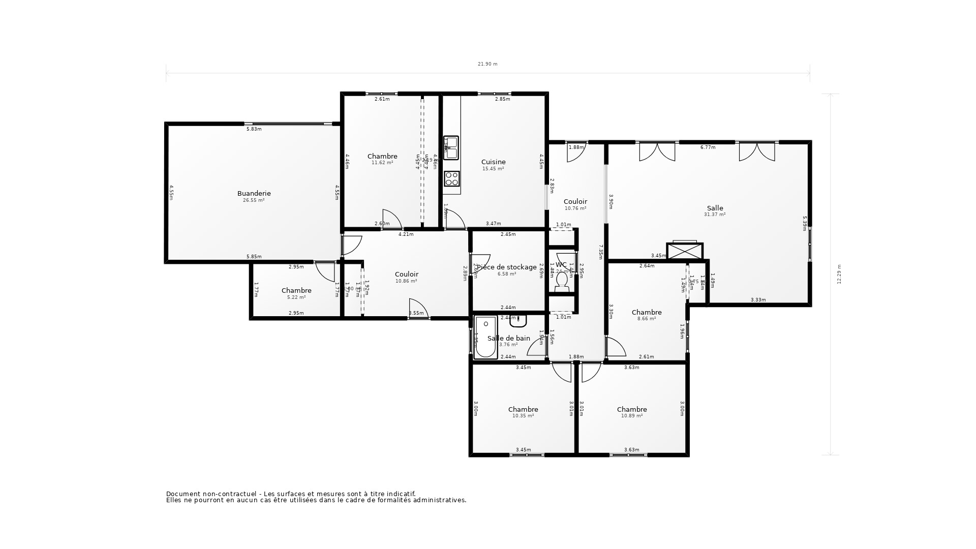Vente Maison CHATEAUPONSAC - 5 pièces - 135 m² - (87290)