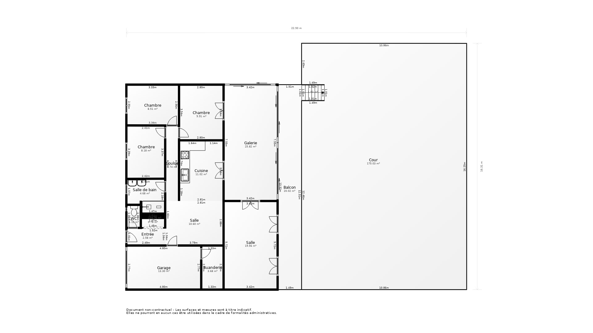 Vente Maison ST GERVAIS - 4 pièces - 85 m² - (33240)