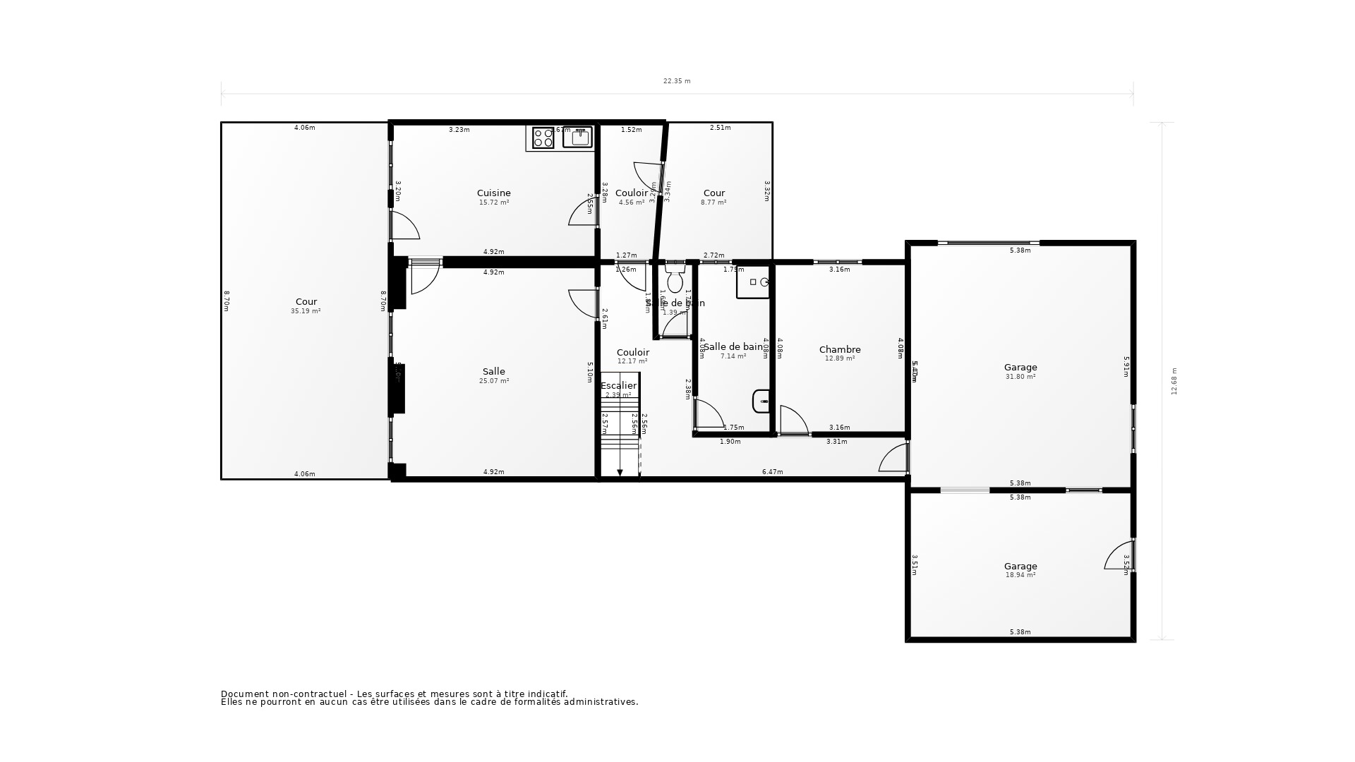 Vente Maison ST DIZANT DU GUA - 4 pièces - 107 m² - (17240)