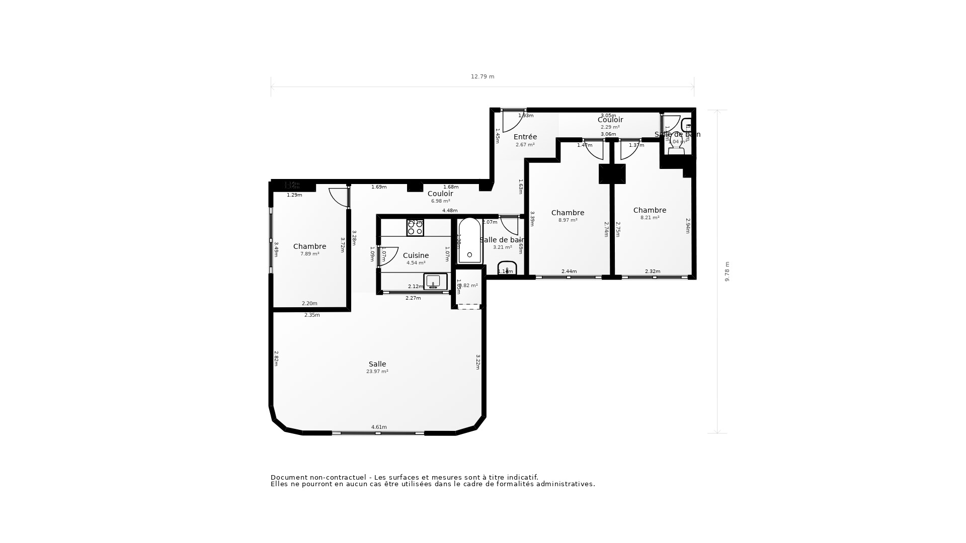 Vente Appartement NIORT - 4 pièces - 80 m² - (79000)