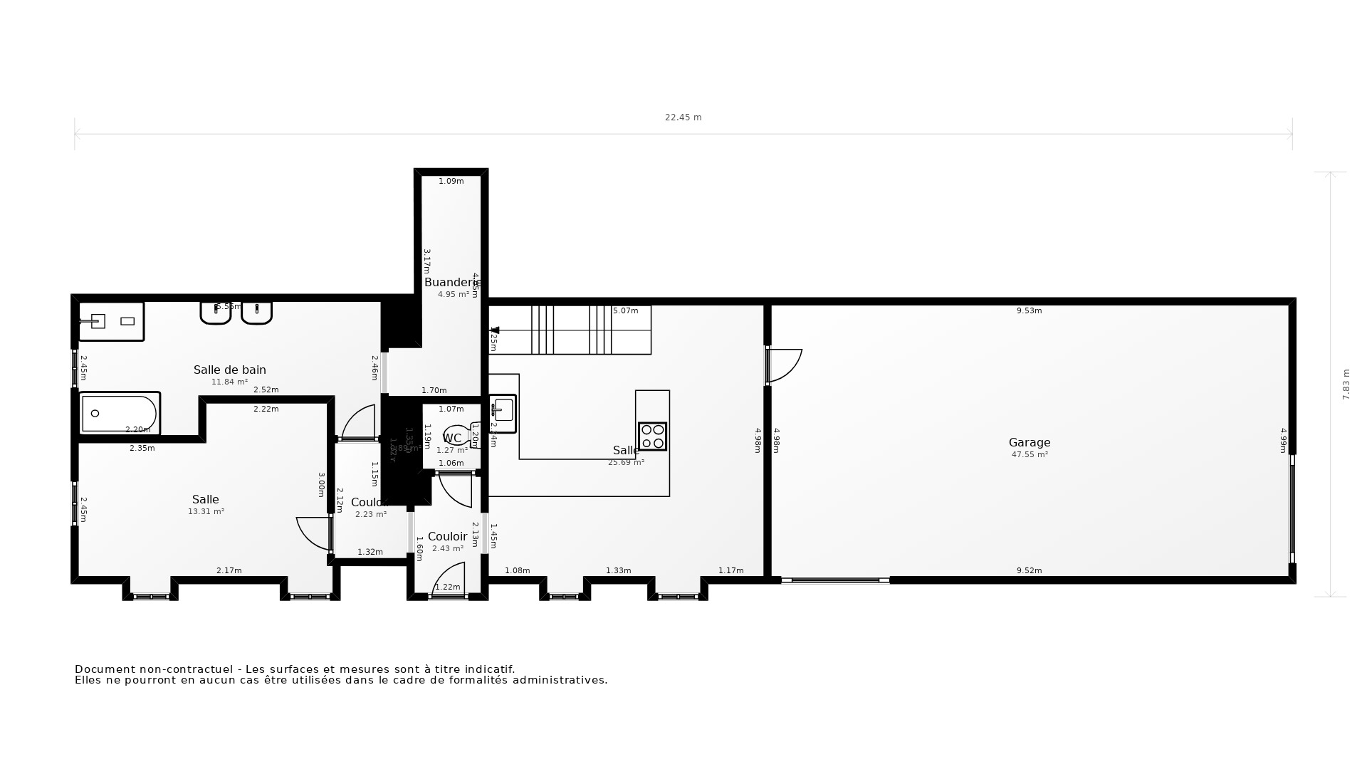Vente Maison LARUSCADE - 4 pièces - 113 m² - (33620)