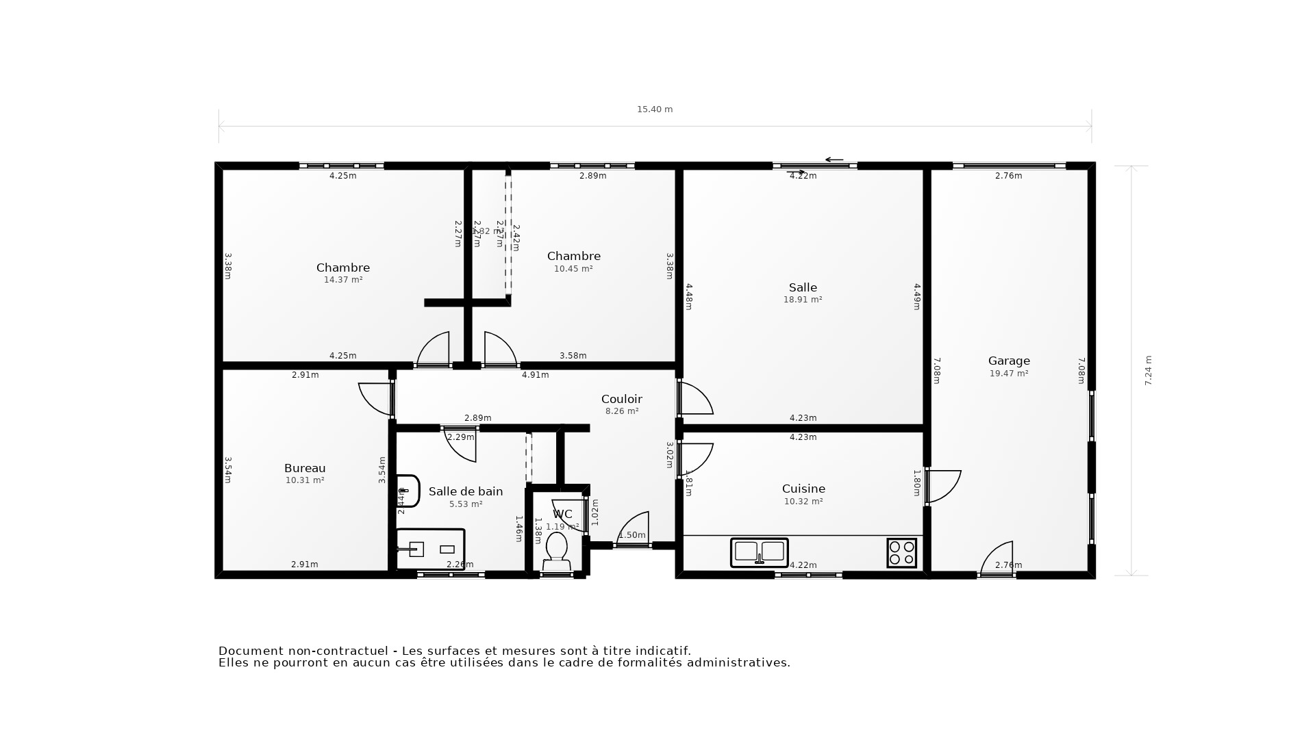 Vente Maison BORDES - 4 pièces - 87 m² - (64510)
