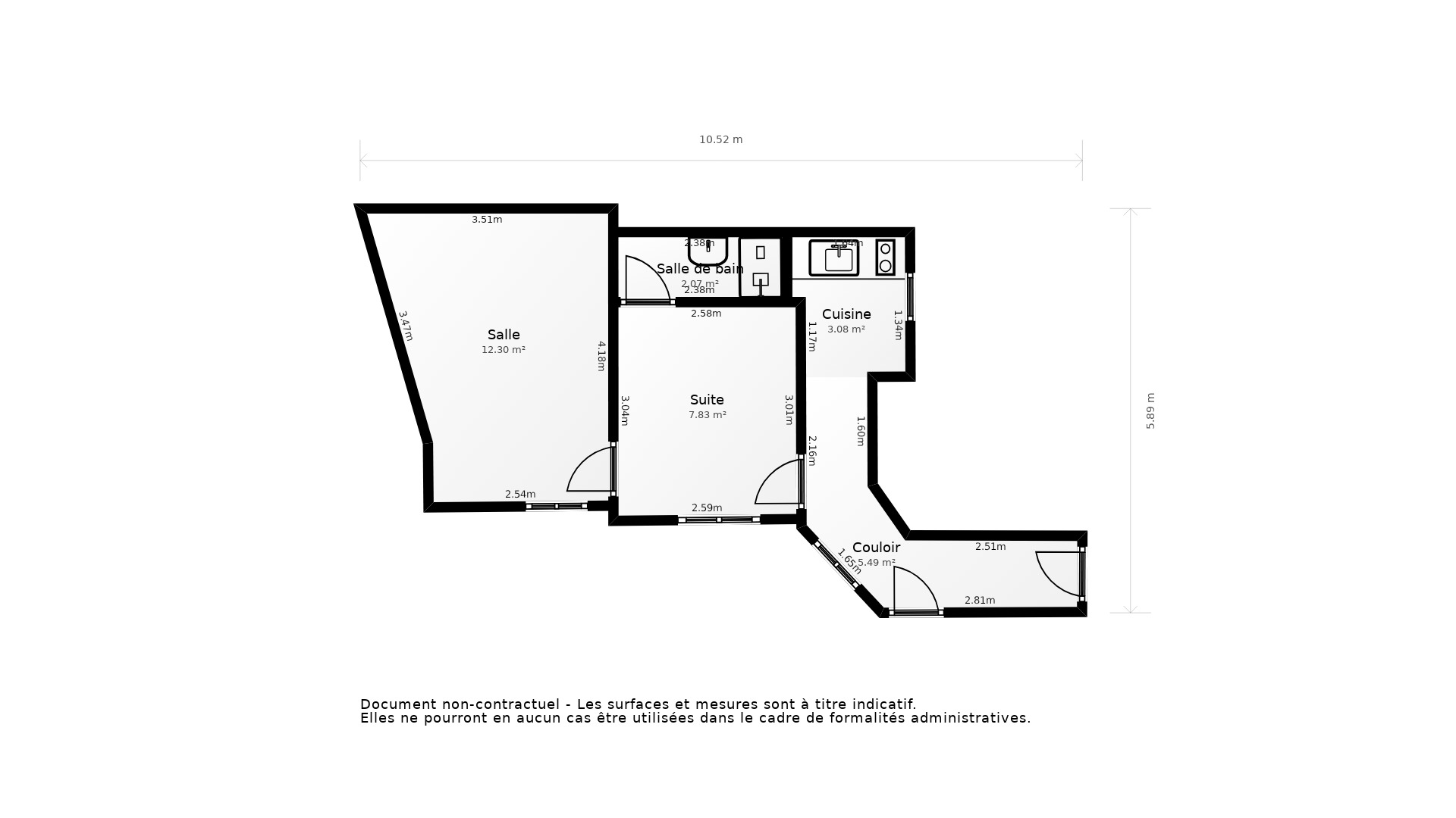 Vente Appartement PARIS 18 - 2 pièces - 33 m² - (75018)