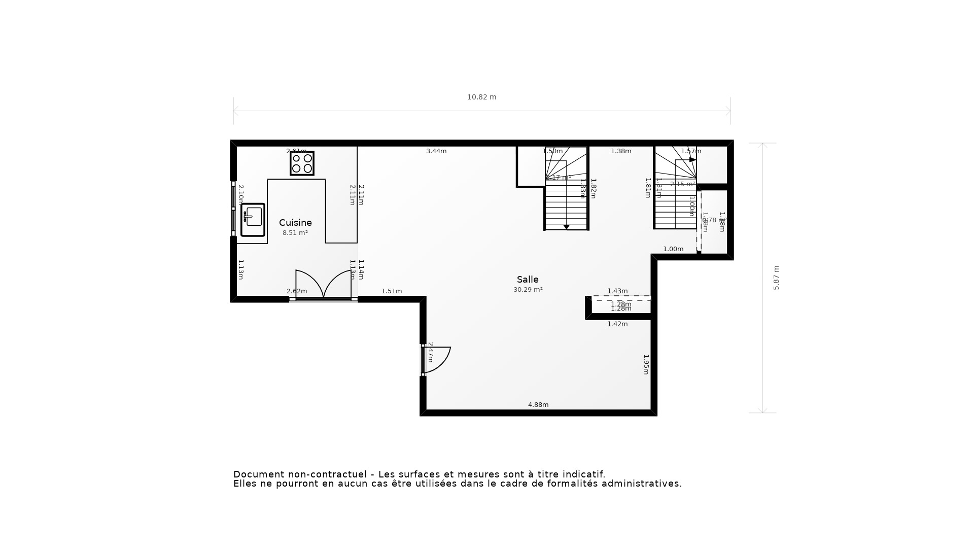 Vente Appartement TOULOUSE - 5 pièces - 102 m² - (31200)