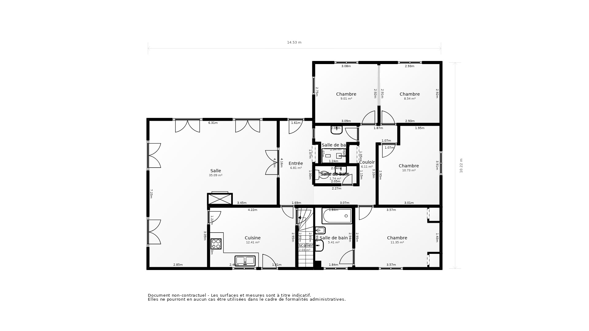 Vente Maison LE PASSAGE - 7 pièces - 118 m² - (47520)
