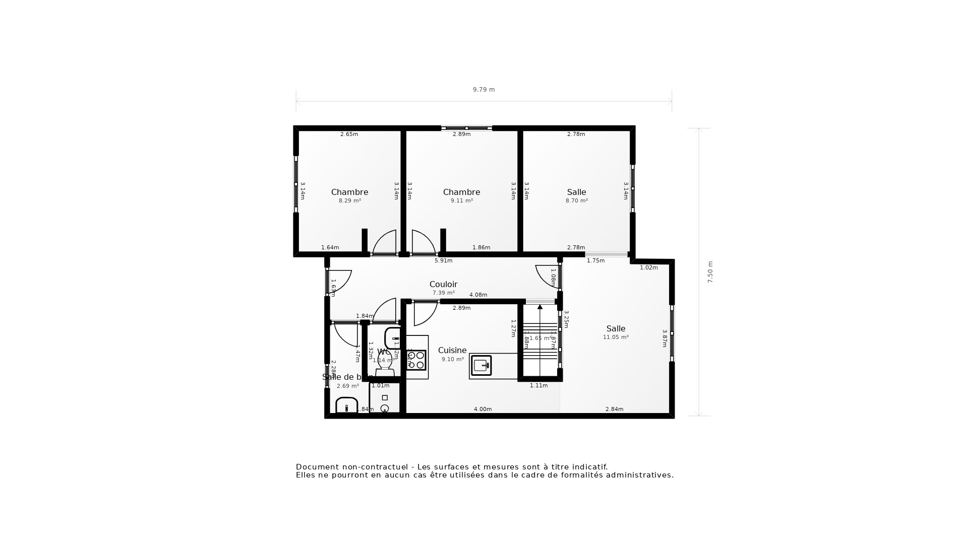 Vente Maison JONZAC - 4 pièces - 84 m² - (17500)