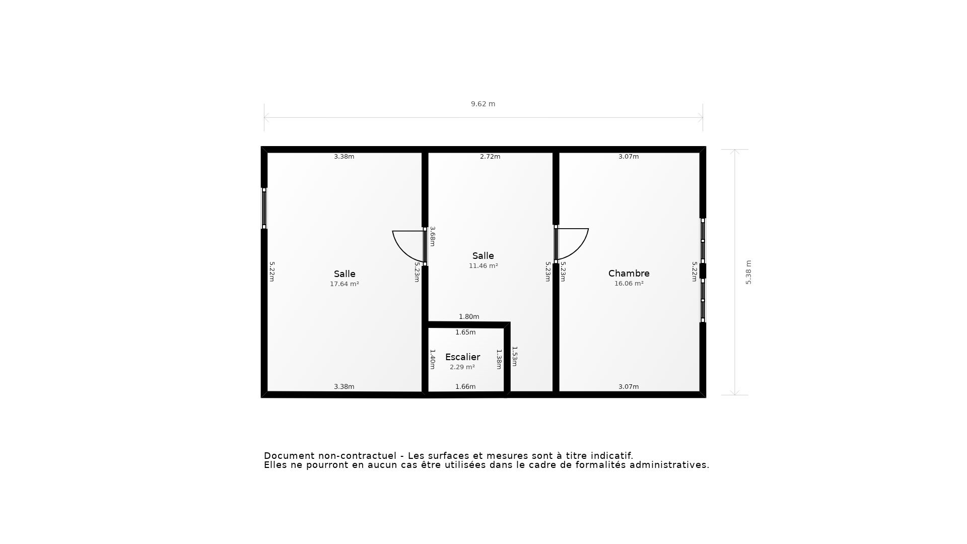 Vente Maison VILLENAVE D ORNON - 2 pièces - 62 m² - (33140)