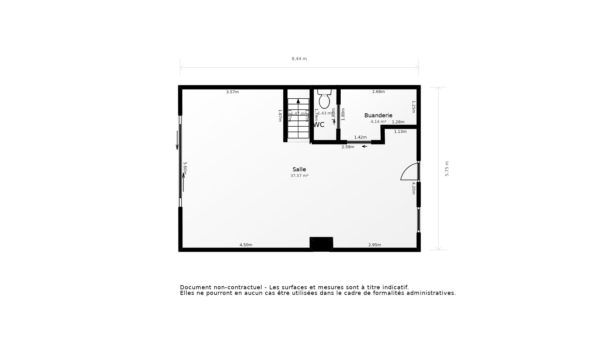 Vente Maison VILLENAVE D ORNON - 2 pièces - 95 m² - (33140)