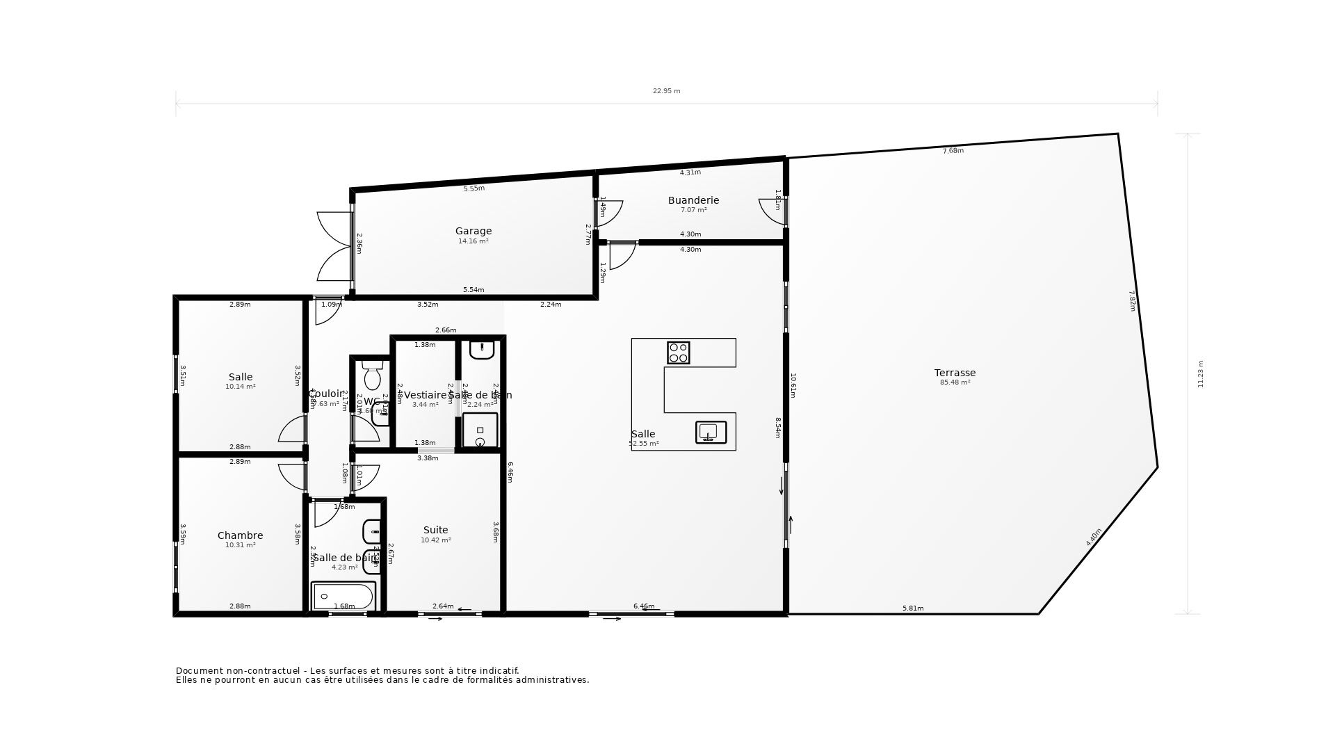 Vente Maison LUDON MEDOC - 4 pièces - 115 m² - (33290)