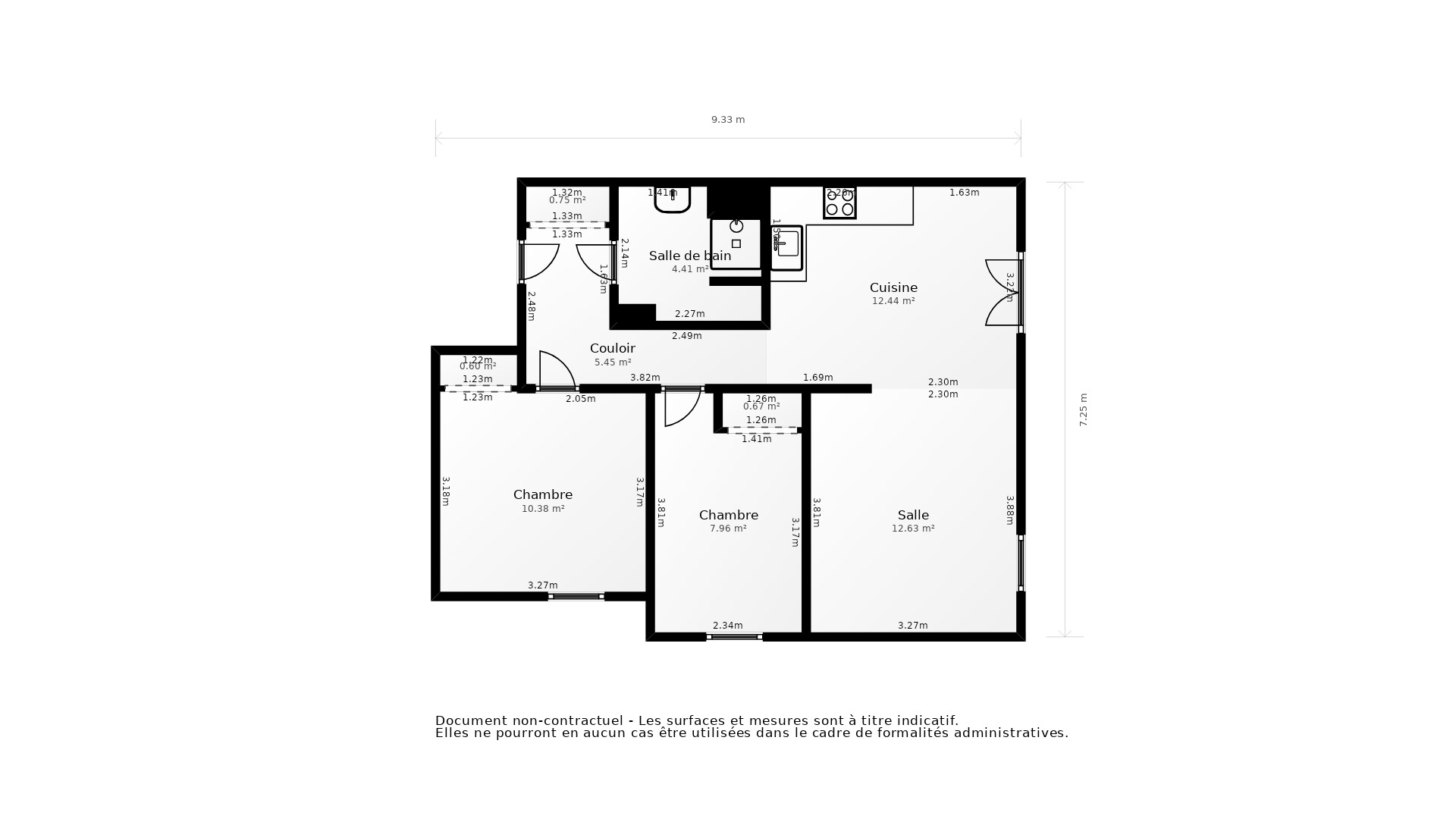 Vente Appartement LA ROCHELLE - 4 pièces - 60 m² - (17000)