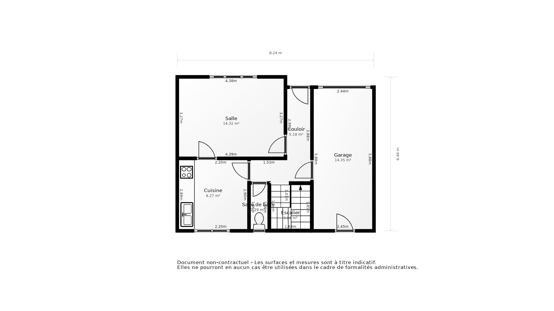 Vente Maison CARBON BLANC - 5 pièces - 85 m² - (33560)