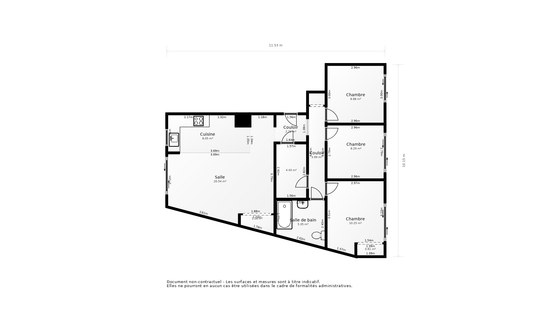 Vente Appartement SOISY SOUS MONTMORENCY - 4 pièces - 81 m² - (95230)