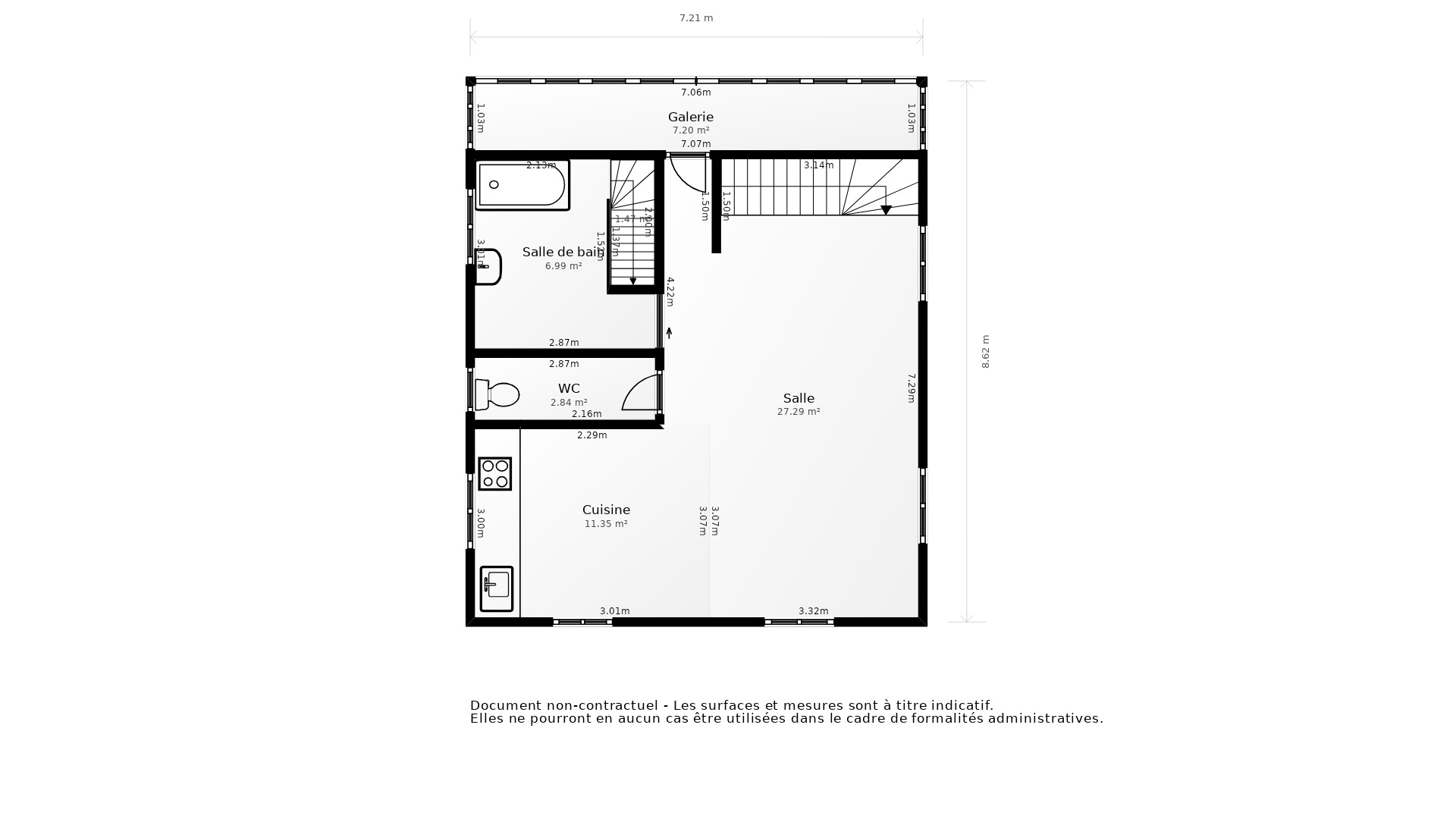 Vente Maison VILLEPREUX - 3 pièces - 90 m² - (78450)