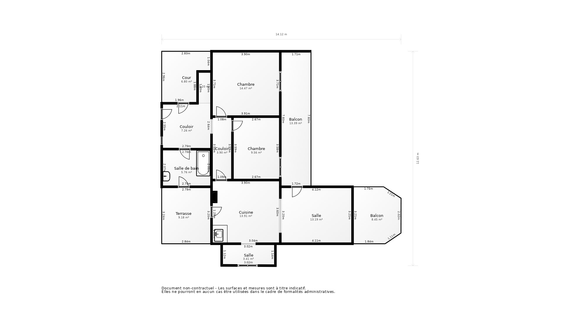 Vente Appartement PINET - 3 pièces - 72 m² - (34850)
