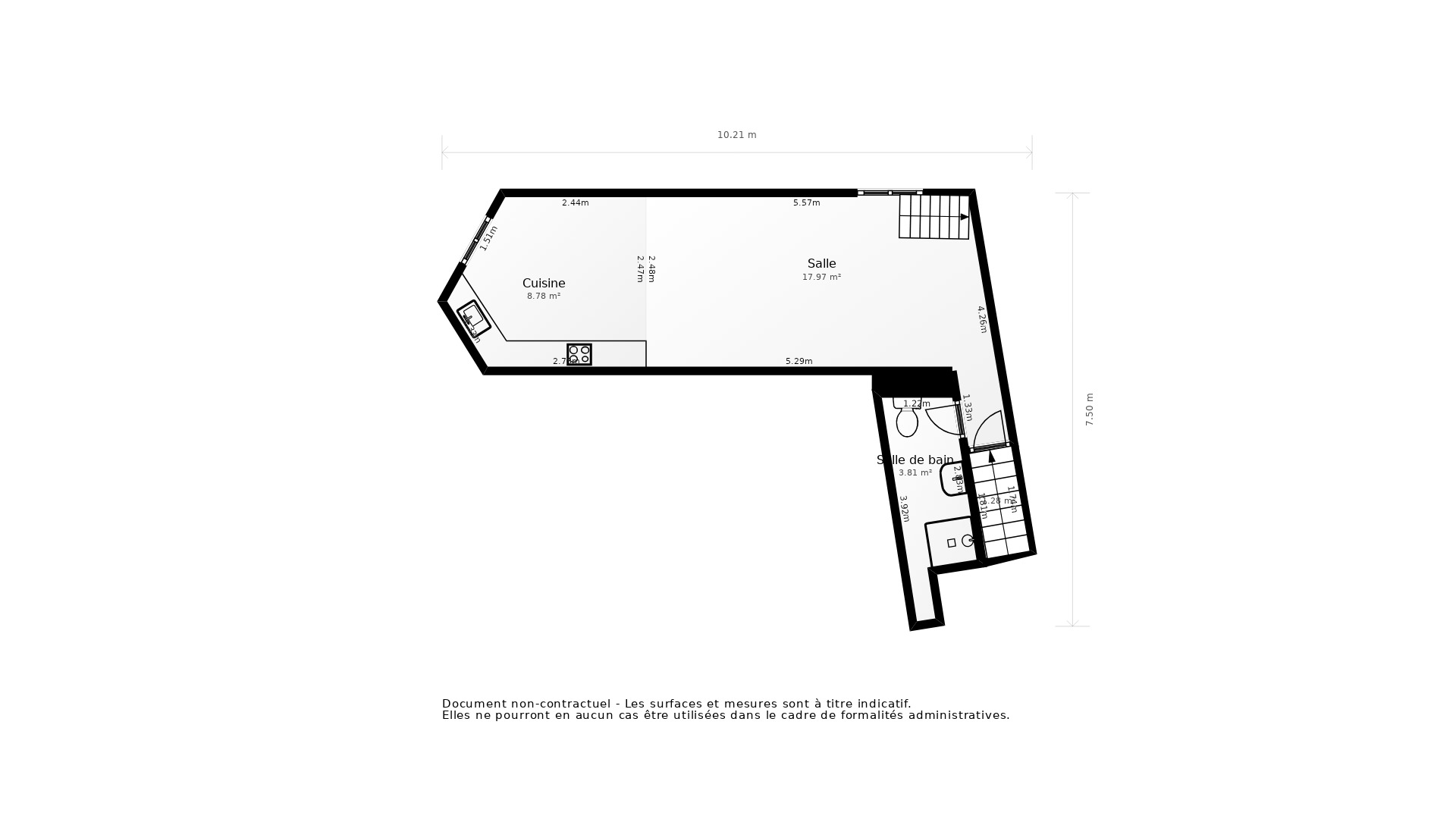 Vente Maison ST GEORGES D OLERON - 4 pièces - 80 m² - (17190)