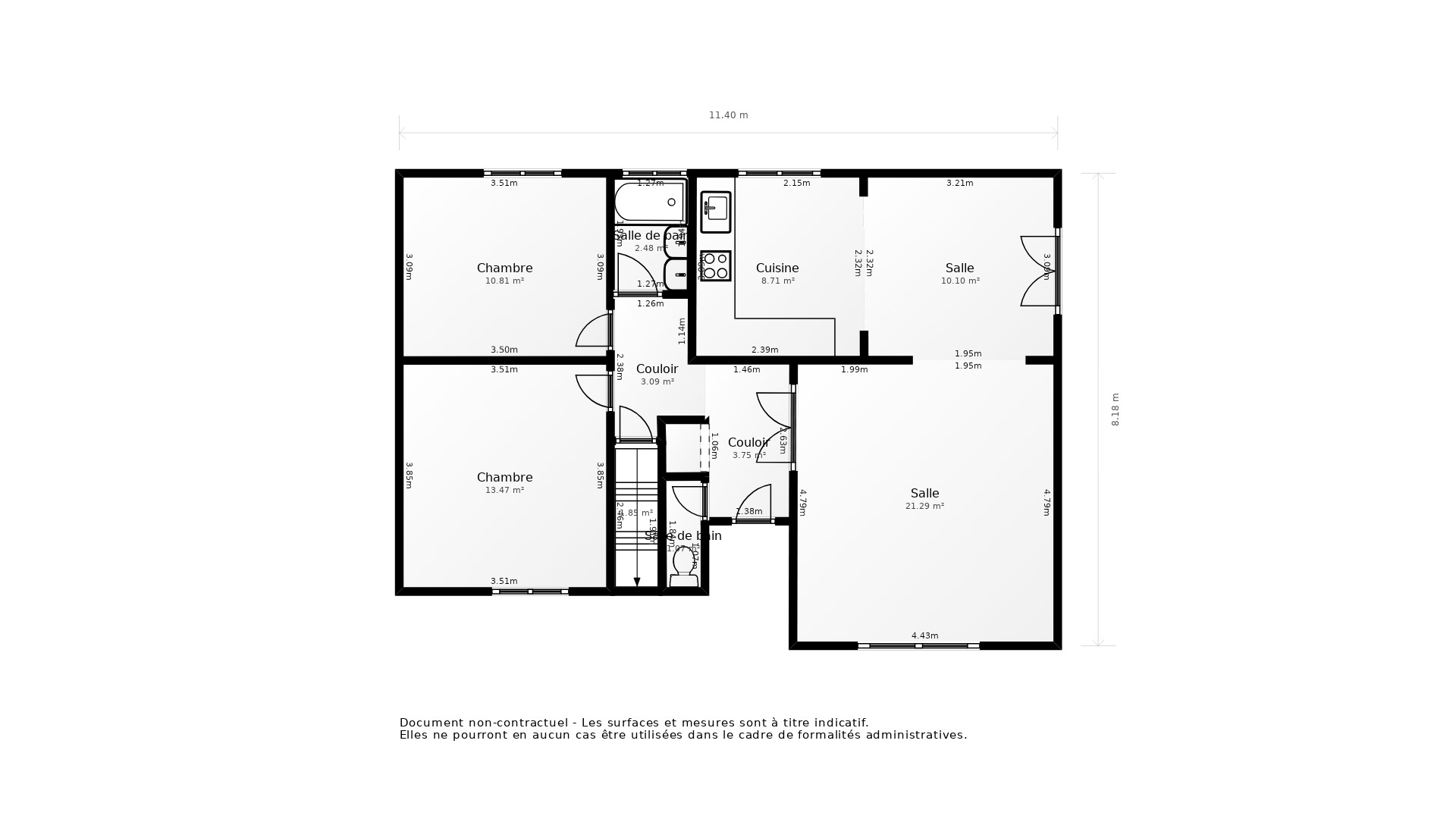 Vente Maison BON ENCONTRE - 6 pièces - 110 m² - (47240)