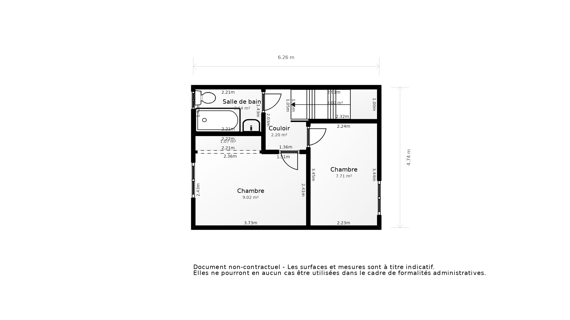 Vente Maison CARBON BLANC - 3 pièces - 52 m² - (33560)