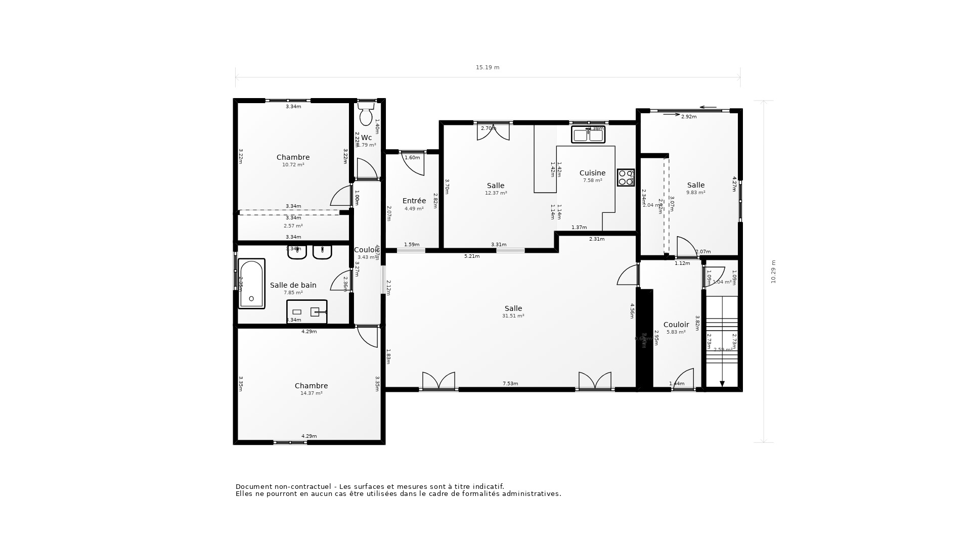 Vente Maison LA FORCE - 5 pièces - 145 m² - (24130)