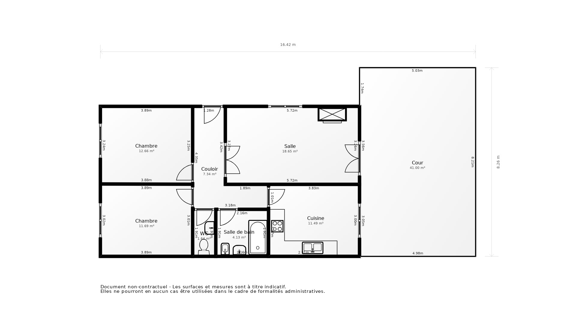 Vente Maison VENISSIEUX - 3 pièces - 75 m² - (69200)