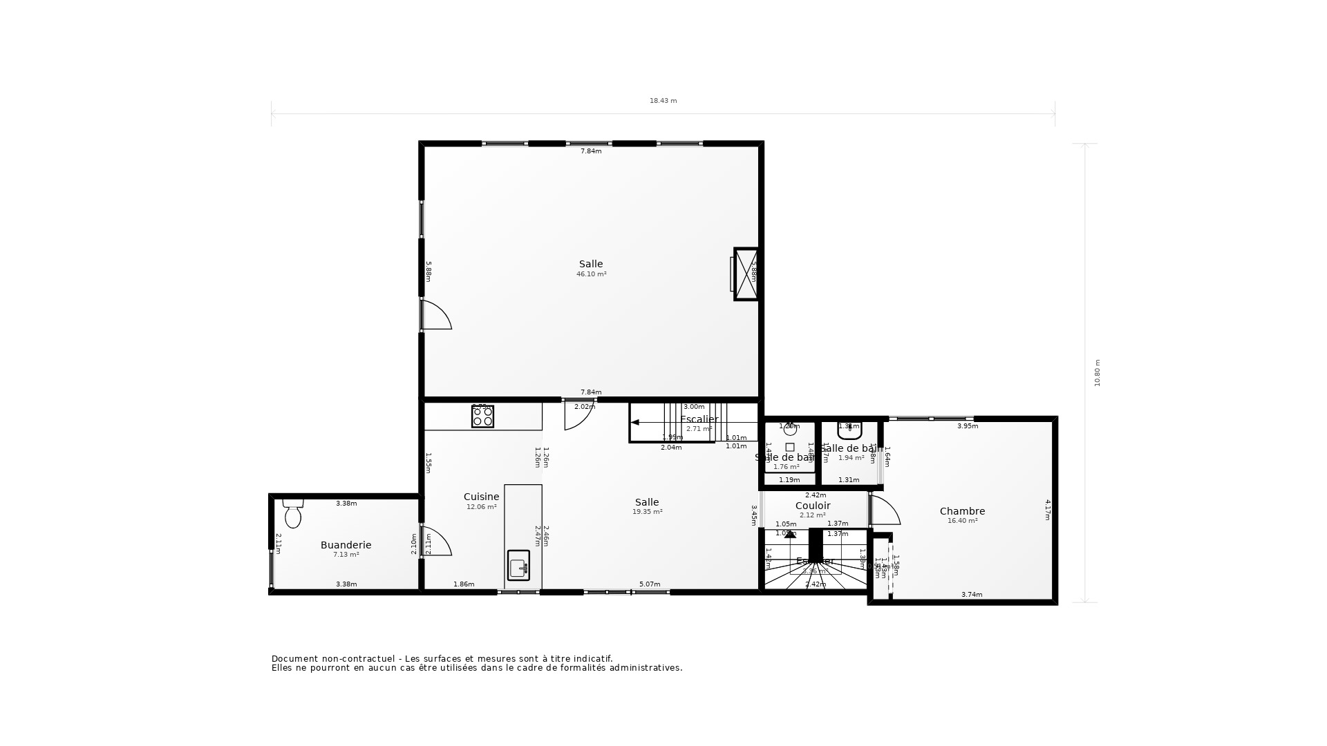 Vente Maison LABASTIDE DE PENNE - 4 pièces - 180 m² - (82240)
