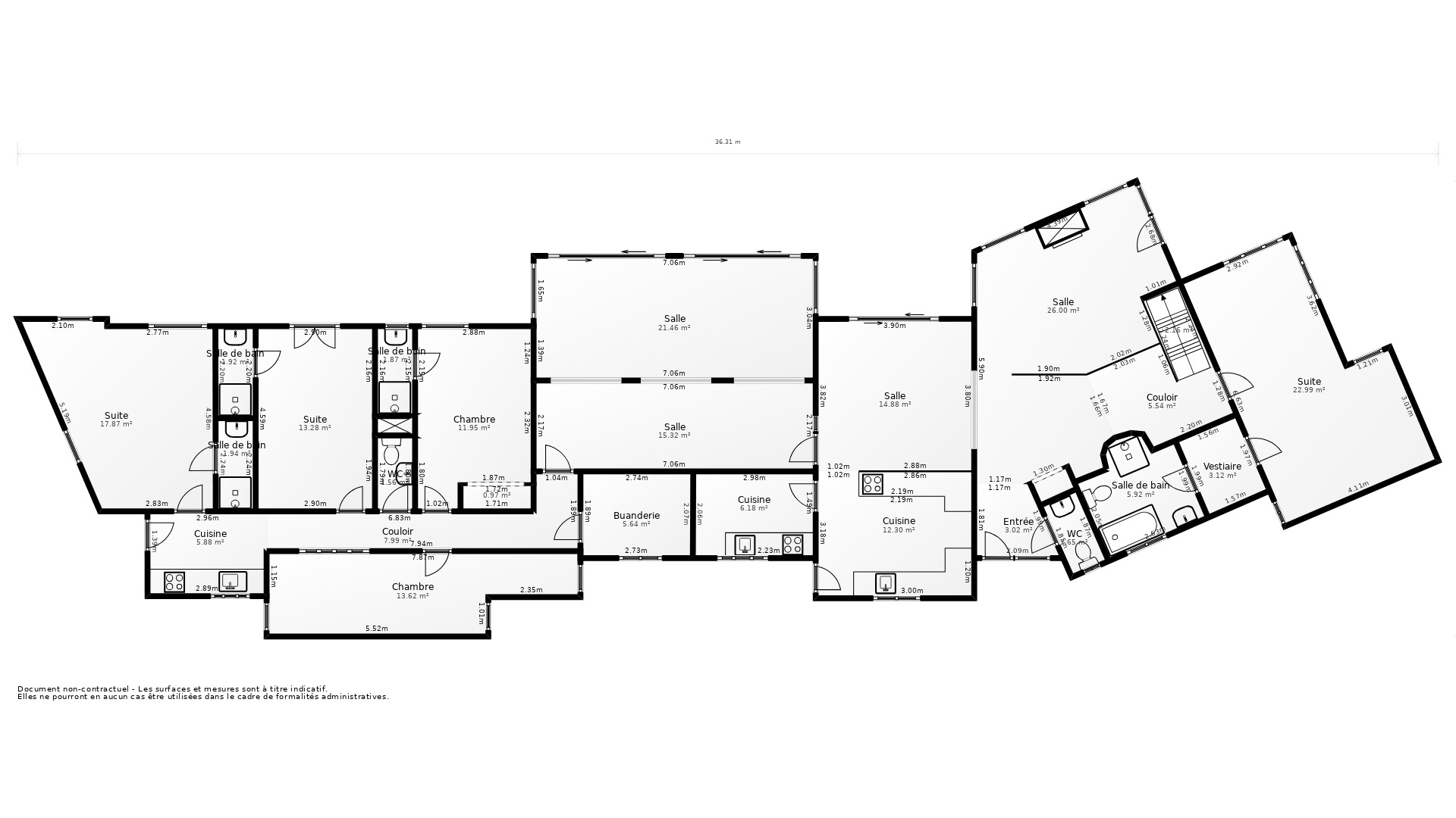 Vente Maison BRANTOME EN PERIGORD - 11 pièces - 197 m² - (24310)