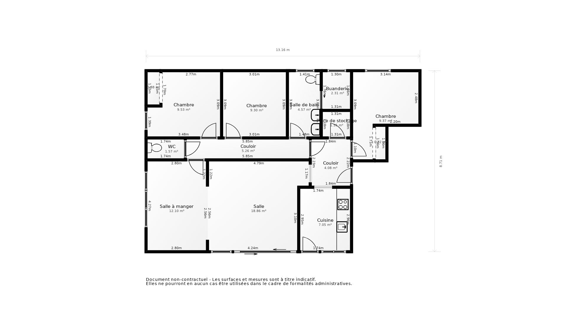 Vente Appartement LORIENT - 5 pièces - 98 m² - (56100)