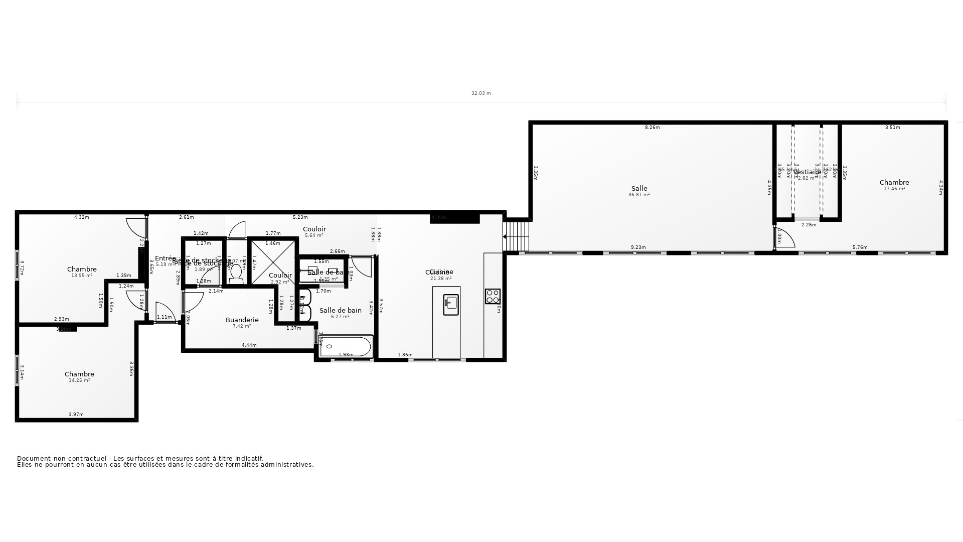 Vente Appartement PAU - 4 pièces - 148 m² - (64000)
