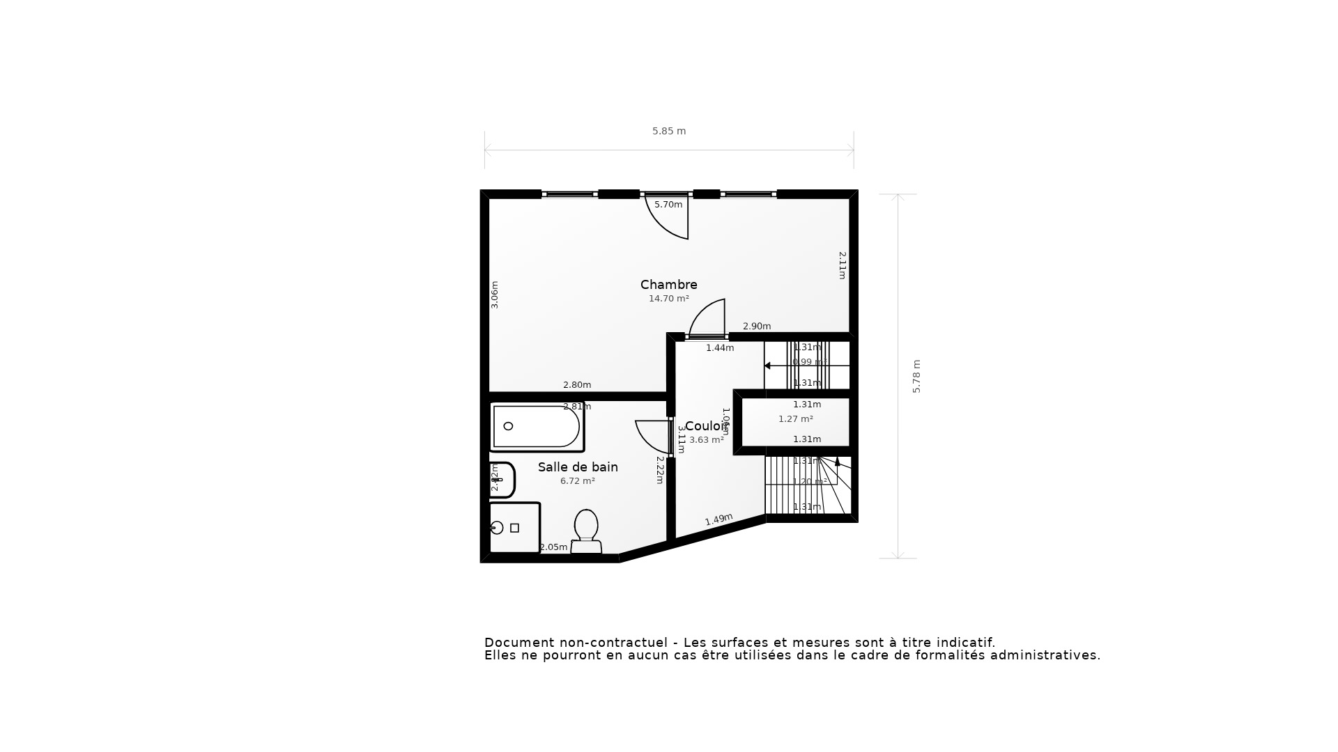 Vente Maison ST DIDIER AU MONT D OR - 3 pièces - 100 m² - (69370)